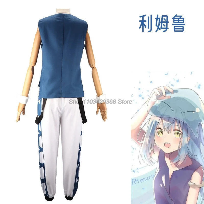 Rimuru Tempest That Time I Got Reincarnated As A Slime Season 2 Cosplay Costume Wig Anime Halloween Cosplay Uniform