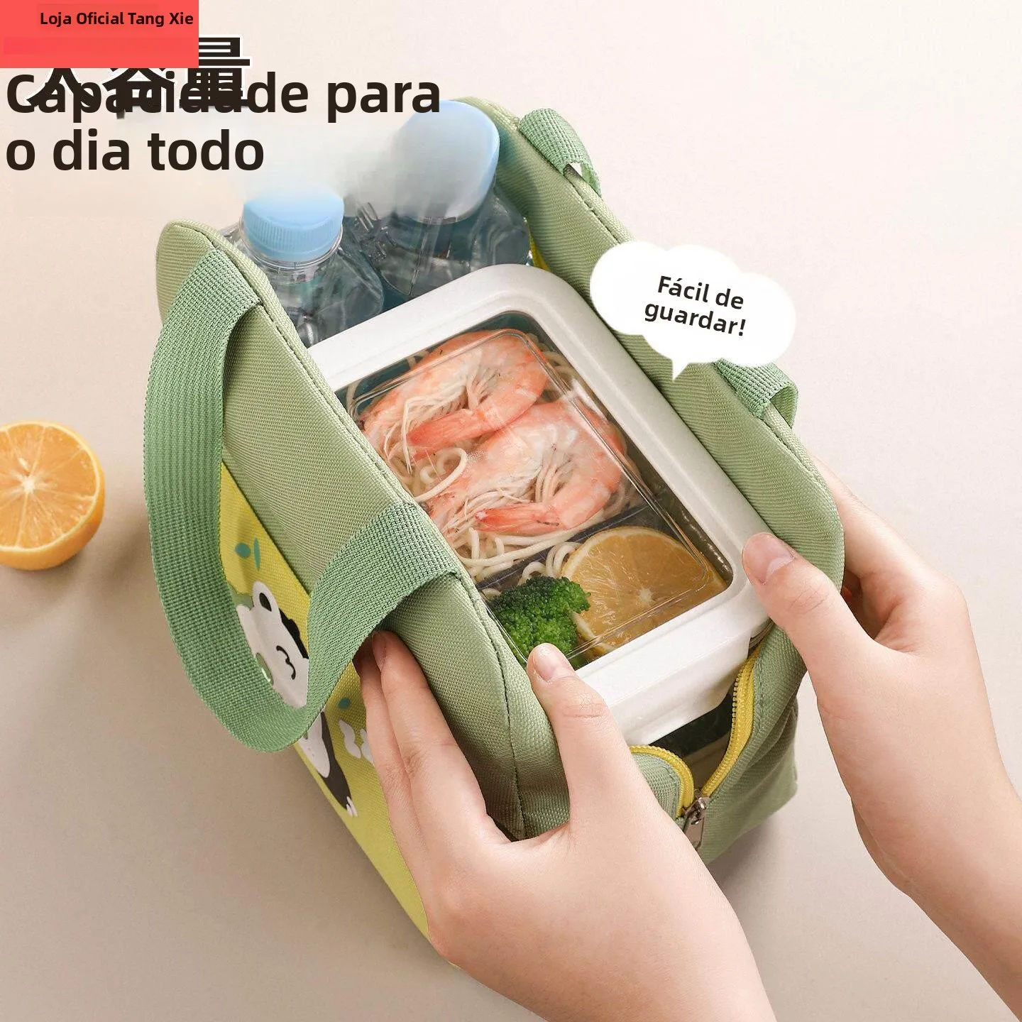ポータブルランチボックスバッグ防水断熱ハンドヘルドメンズスタイルボウルキャリア食事パッケージオフィスワーカーや学生向け