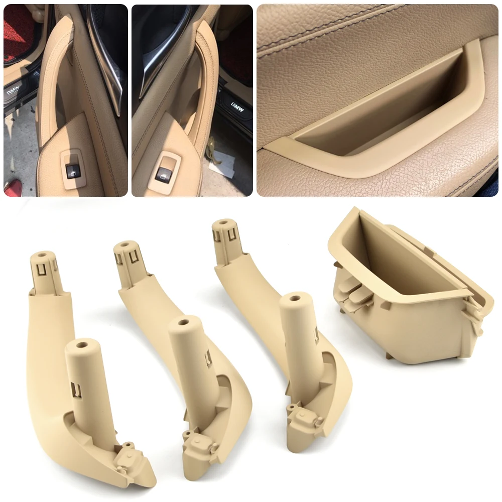 

LHD RHD Car Front Left Door Inner Handle Pull Trim Door Interior Panel Handle 51417250307 For BMW X3 X4 F25 F26 2010-2016