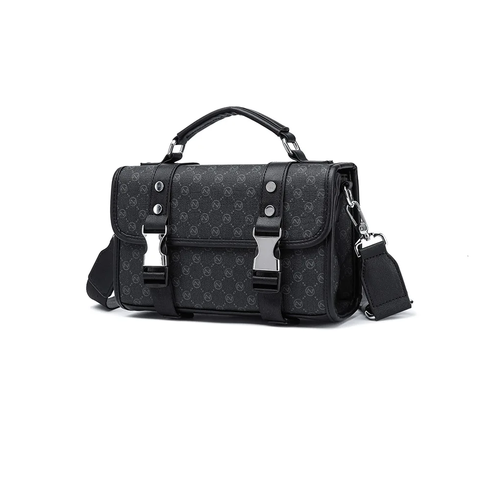 

Crossbody Bag Men 2025 Fashion Plaid Large Capacity Luxury Flap Shoulder Messenger Bag Party Travel Rectangle Handbags Wholesaie