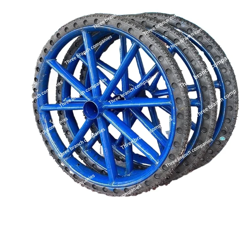 

Hand Push Tool Cart, Labor Wheel, Steel Rim Solid Tire Hand Push Tire