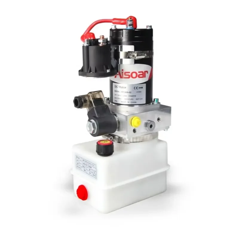 Custom Forklift Hydraulic Power Unit 12V 24V DC Mini Hydraulic Power Pack for Electric Pallet Jack Forklift parts