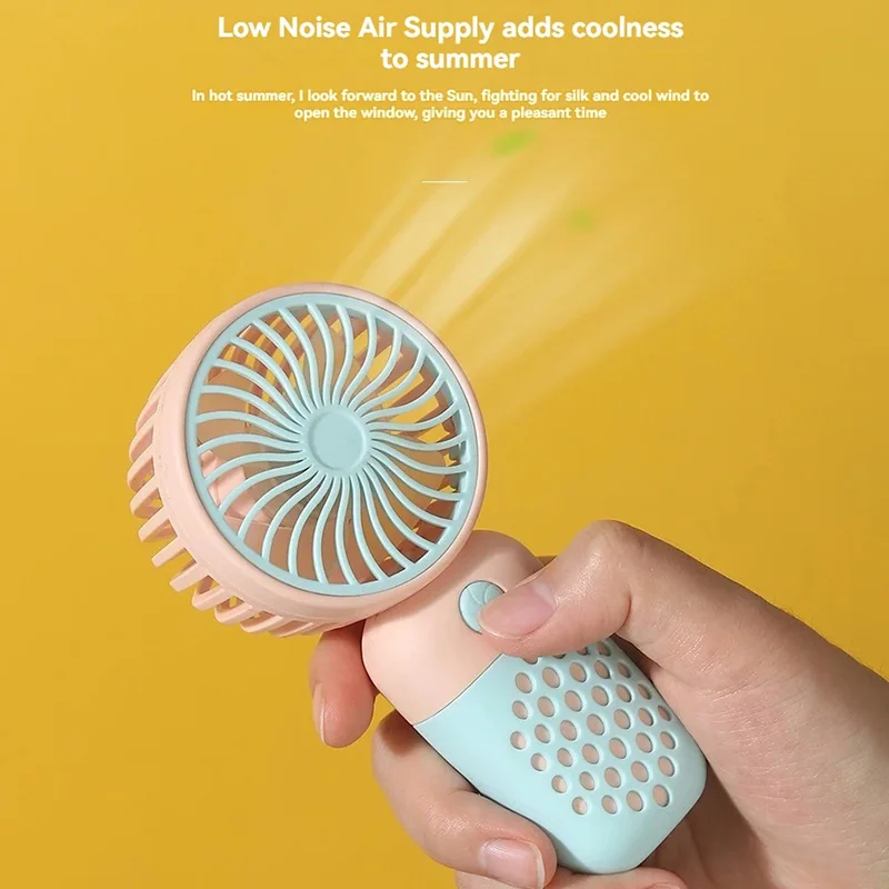 Электрический вентилятор, воздушный кулер, милый маленький студенческий портативный вентилятор охлаждения, портативный usb-зарядка, мини карманные ручные вентиляторы для кемпинга