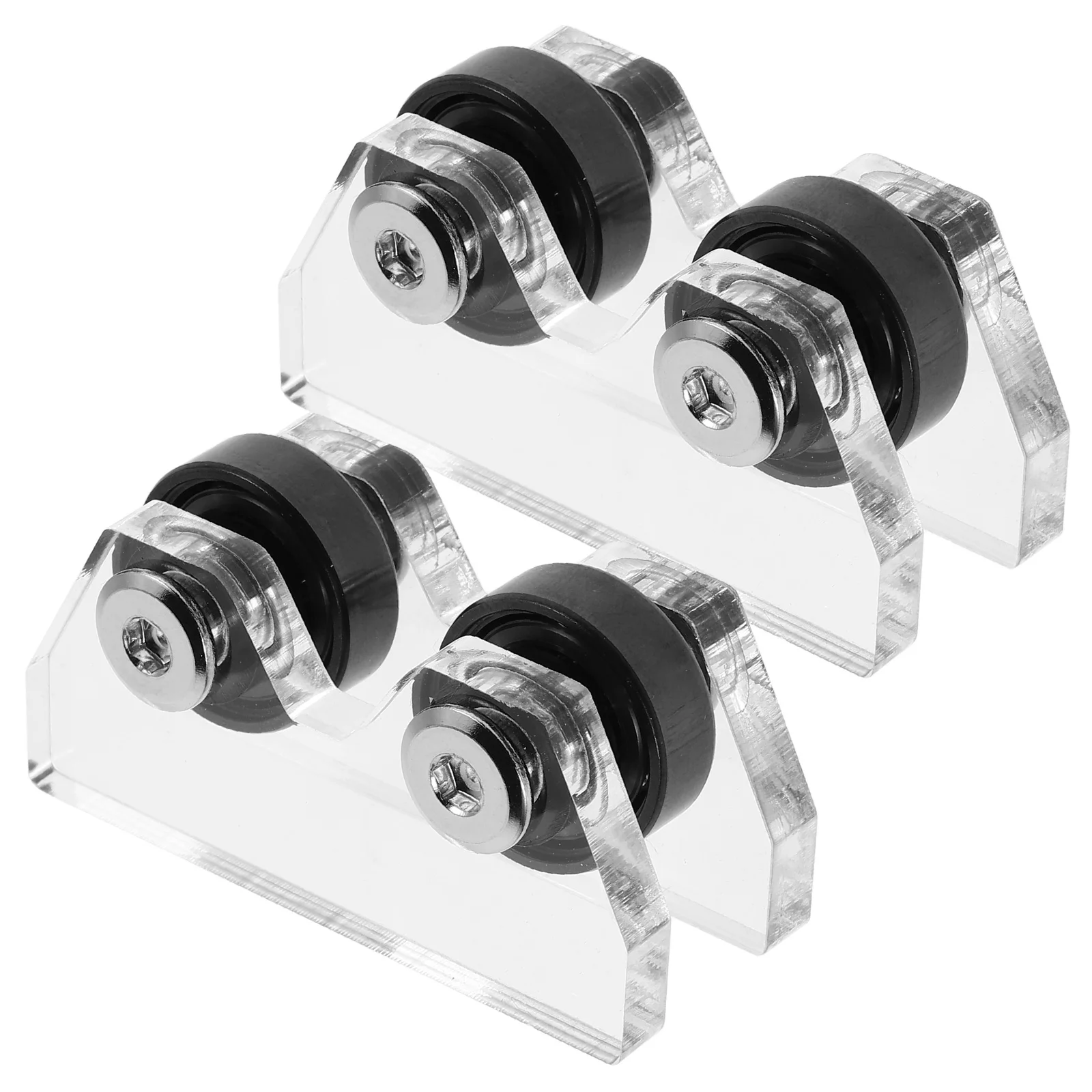 

2pcs Billiard Cue Pool Tip Tool Shaper Repair Big Roller Inspection Tester Acrylic Billiards Detector For Club Bar Snooker