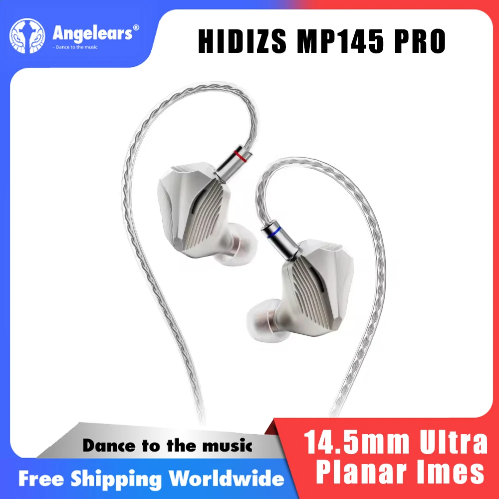 Pre-sale HIDIZS MP145 PRO HiFi Monitors 14.5mm Ultra-Precisi