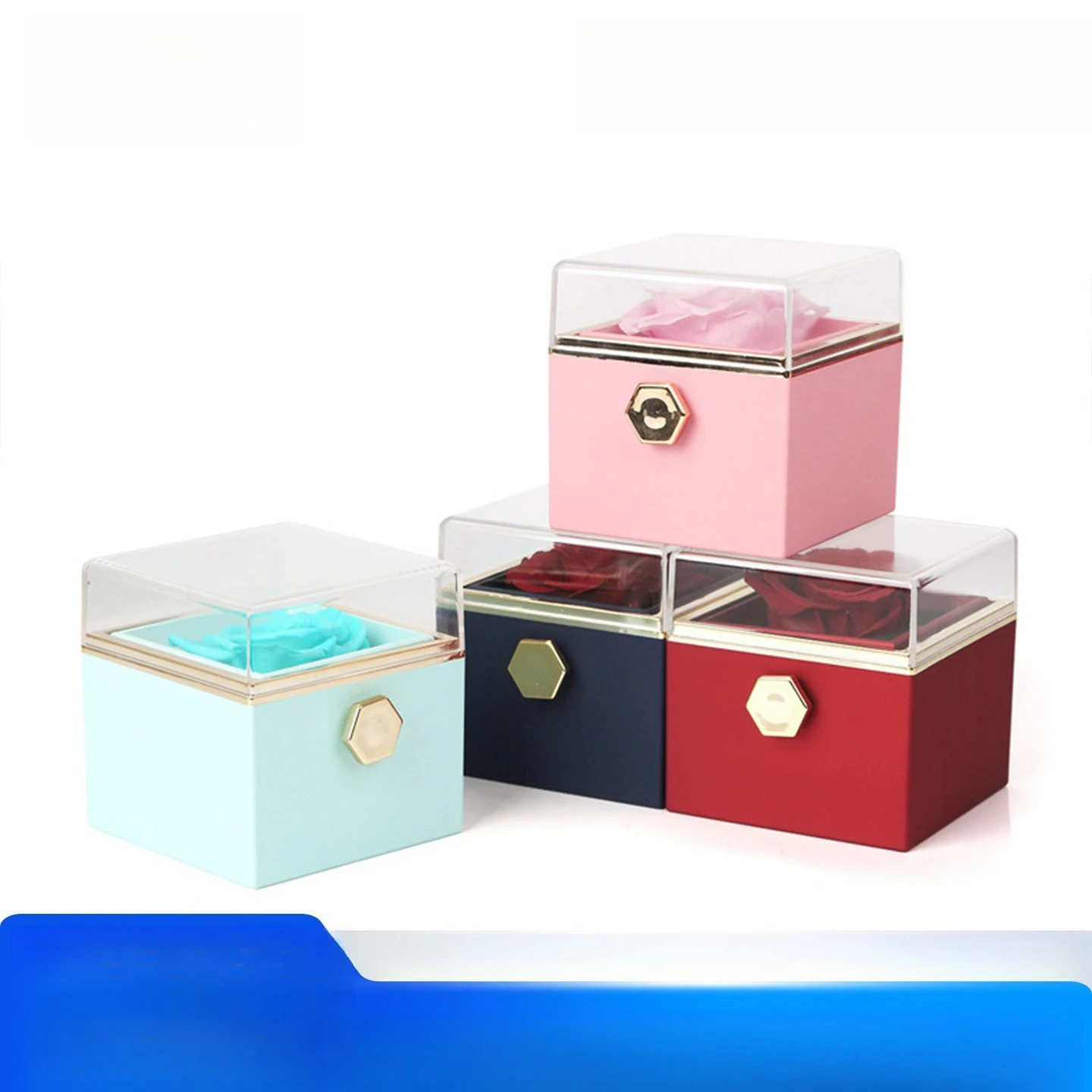 Creative Jewelry Storage Case, Delicate Proposal Ring Box for Romantic Confession Gift Packing