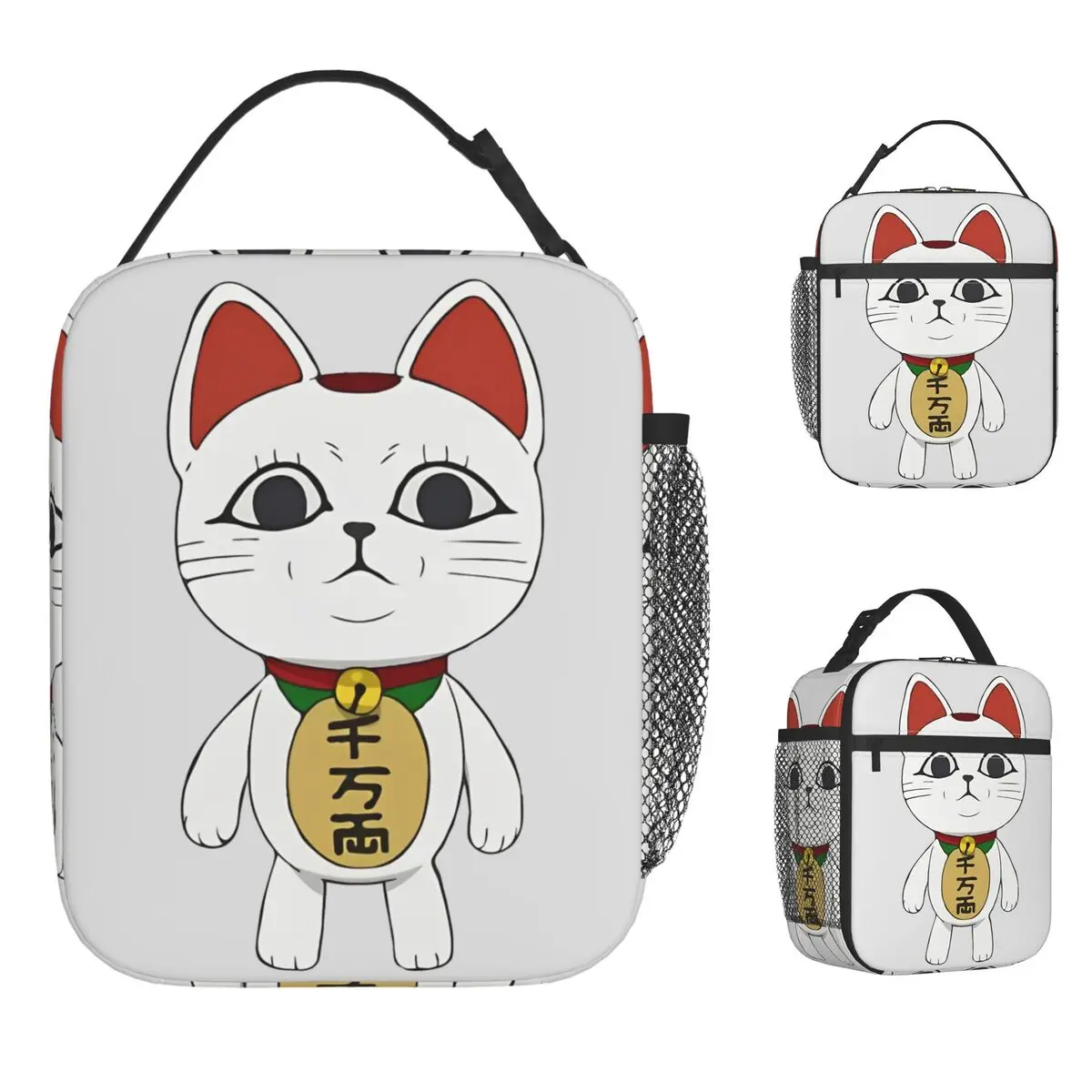 

Dandadan Lunch Bag manga Portable Zipper Lunch Box Child Outdoor Picnic Designer Cooler Bag Casual Oxford Thermal Tote Handbags