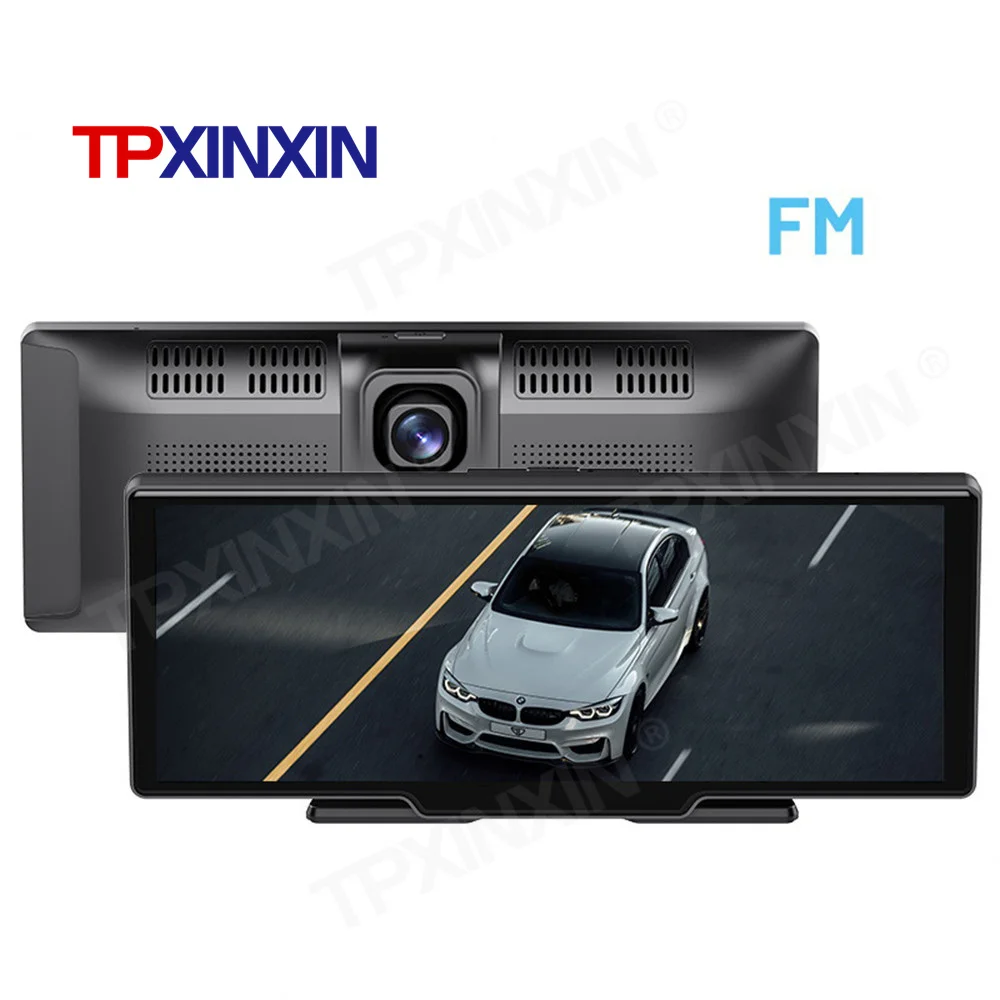 Vehicle Driving Recorder 10.26 inch touch screen dual lens car camera dvr Front and rear dash camera