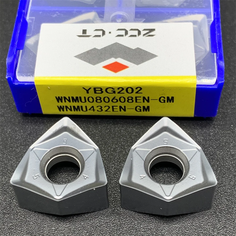 

ZCC.CT WNMU080608EN-GM YBG202 WNMU080608EN-GM YBG205 YBD152 Milling Cutting Cutter WNMU080608EN-GM YBC301 Carbide Inserts