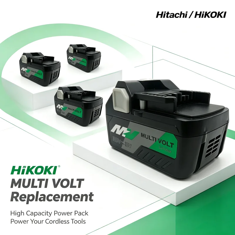 HiKOKI Hitachi 18V 5.0Ah 8.0Ah BSL1850 Slide‑on Battery,For Frequent DIY Drill,Saw,Grinder,Replacement Cordless Tools Battery