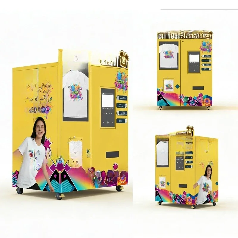 DIY Clothing Self Printing Vending Machine Custom T Shirt Printer Tool Parts