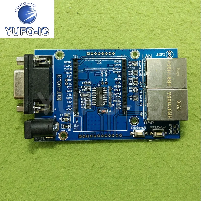 Free Ship 3pcs Simplified Test Of Uart-WIFI Module, Serial Port WiFi, SCM WiFi, HLK-RM04