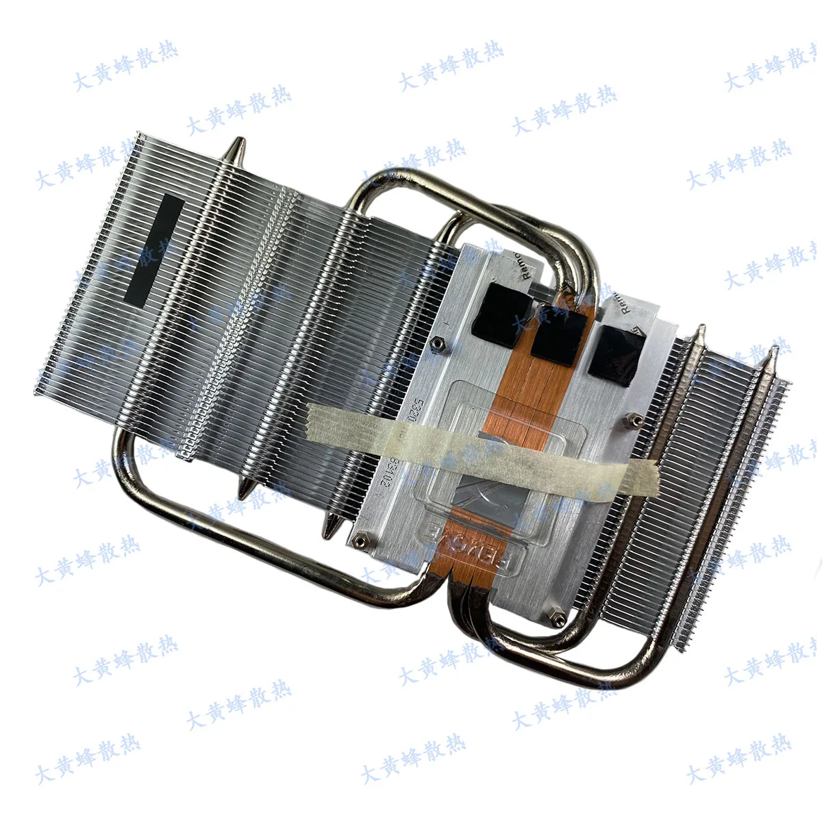 New DIY Heatsink 3 Copper Pipes Pitch 58*58MM Size 21*12.5CM for MSI Cooler
