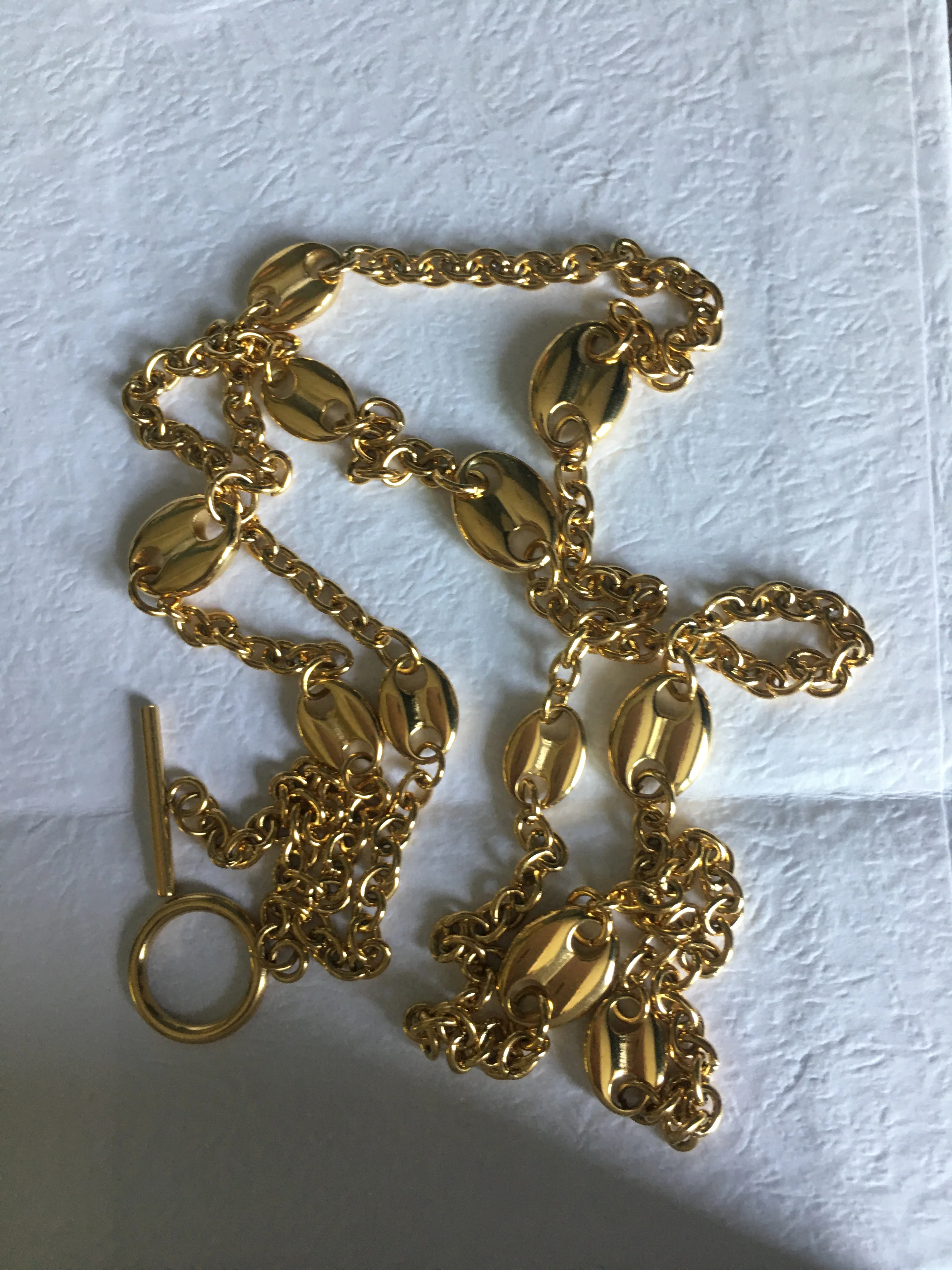 New  lovers 85cm, 160cm stainless steel necklace, simple punk style long necklace, multi-layer bracelet, multi-purpose jewelry