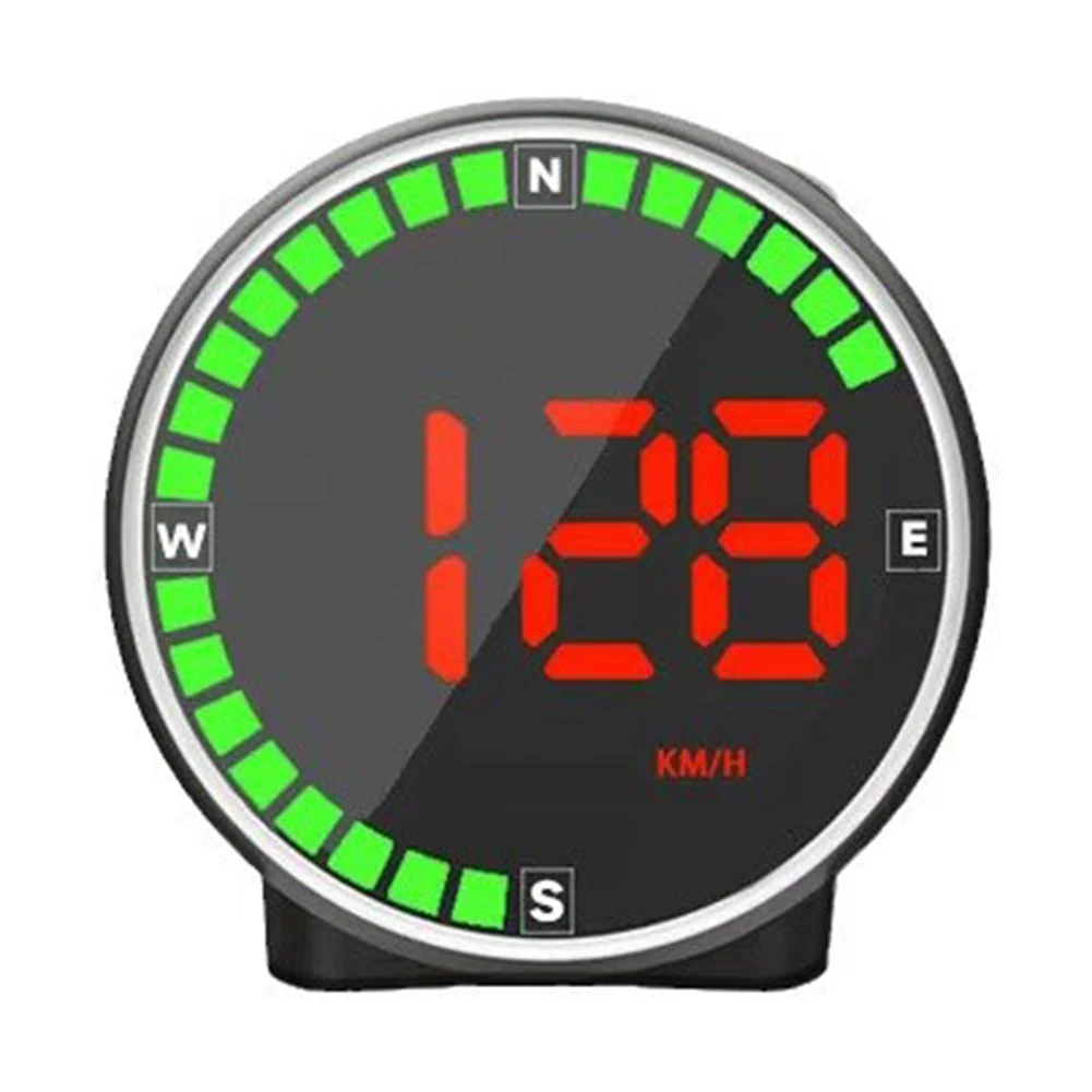 7-Color GPS HUD Speedometer Head Up Display Car Speed ​​Display Device KMH /MPH Times Display Automotive Accessories﻿