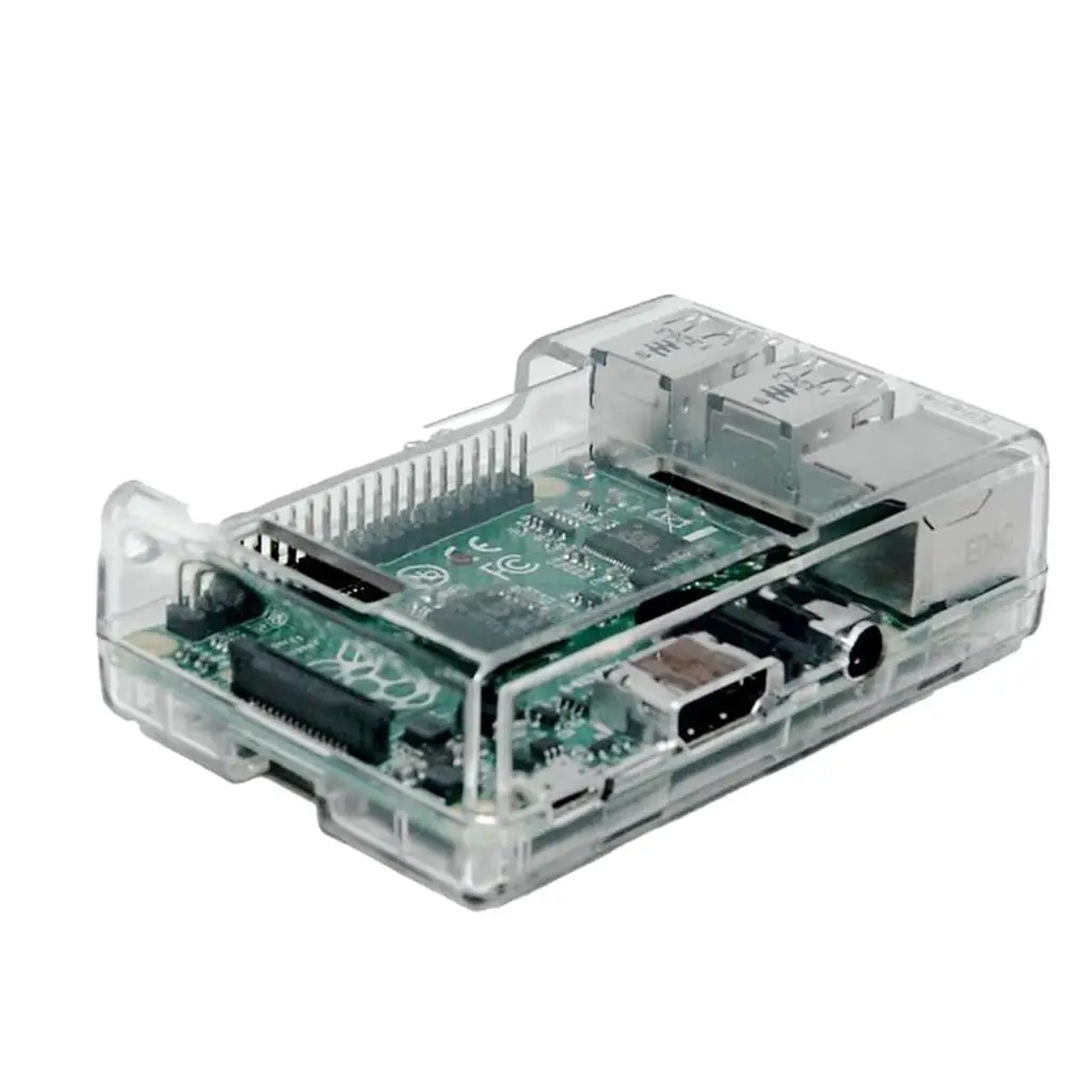 ABS Plastic Mini Tablet Protector Case Convection Cooling Shell Enclosure for Raspberry Pi