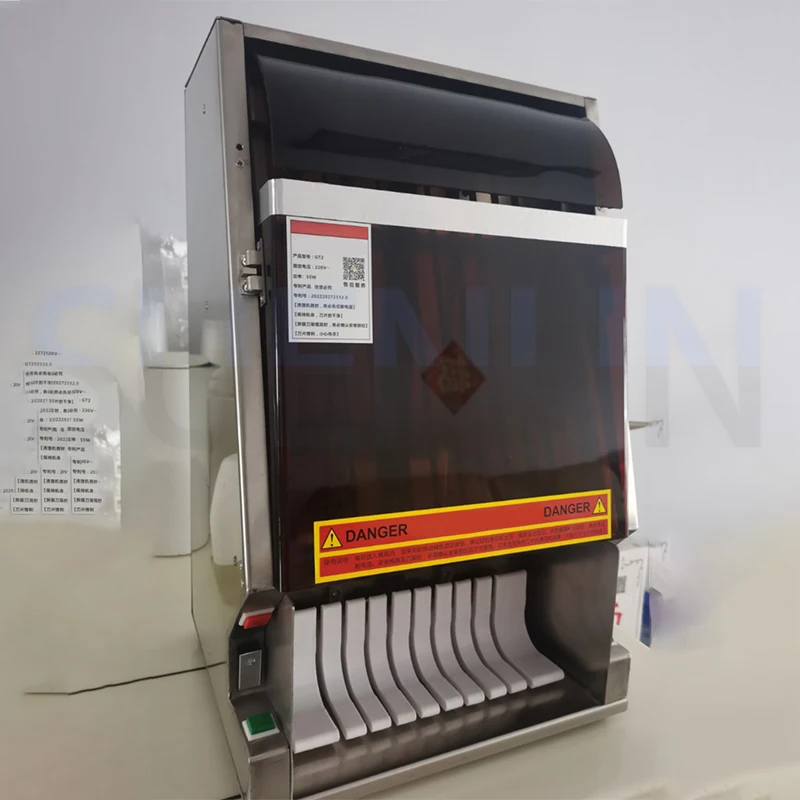 เครื่องตัดซูชิแบบอัตโนมัติม้วนเครื่องเครื่องตัดไฟซูชิเชิงพาณิชย์แบบอัตโนมัติ