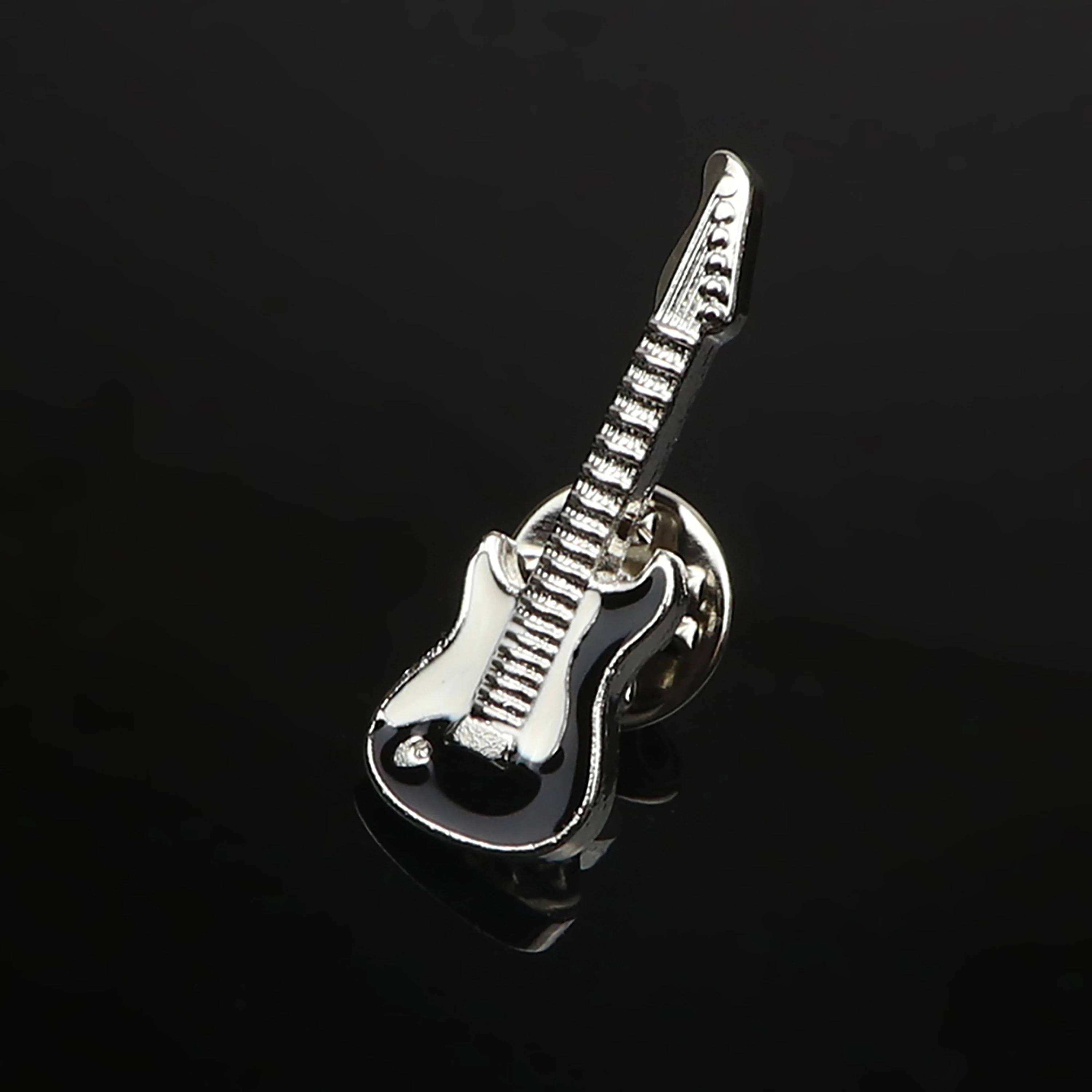 Punk Music Enamel Pins Guitar Piano Notes Drum Cactus Scissors Brooches Fashion Individual Musical Jewelry Gift Daily Wear Pin