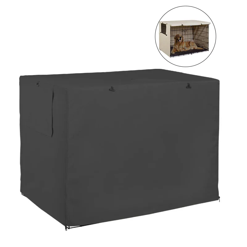 Universal Durable Folding Cover Dog Crate Cover Pet Kennel Cover New Privacy Waterproof for 25-49 inches Wire Dog Crate