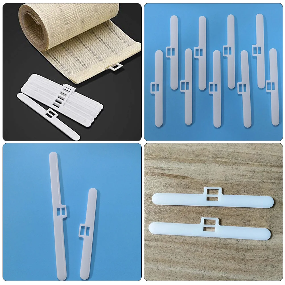 

Vertical Blind Hangers 30PCS Replacement Slats for Window Blinds Top Holders Home Bedroom Office Curtain Repair Accessories
