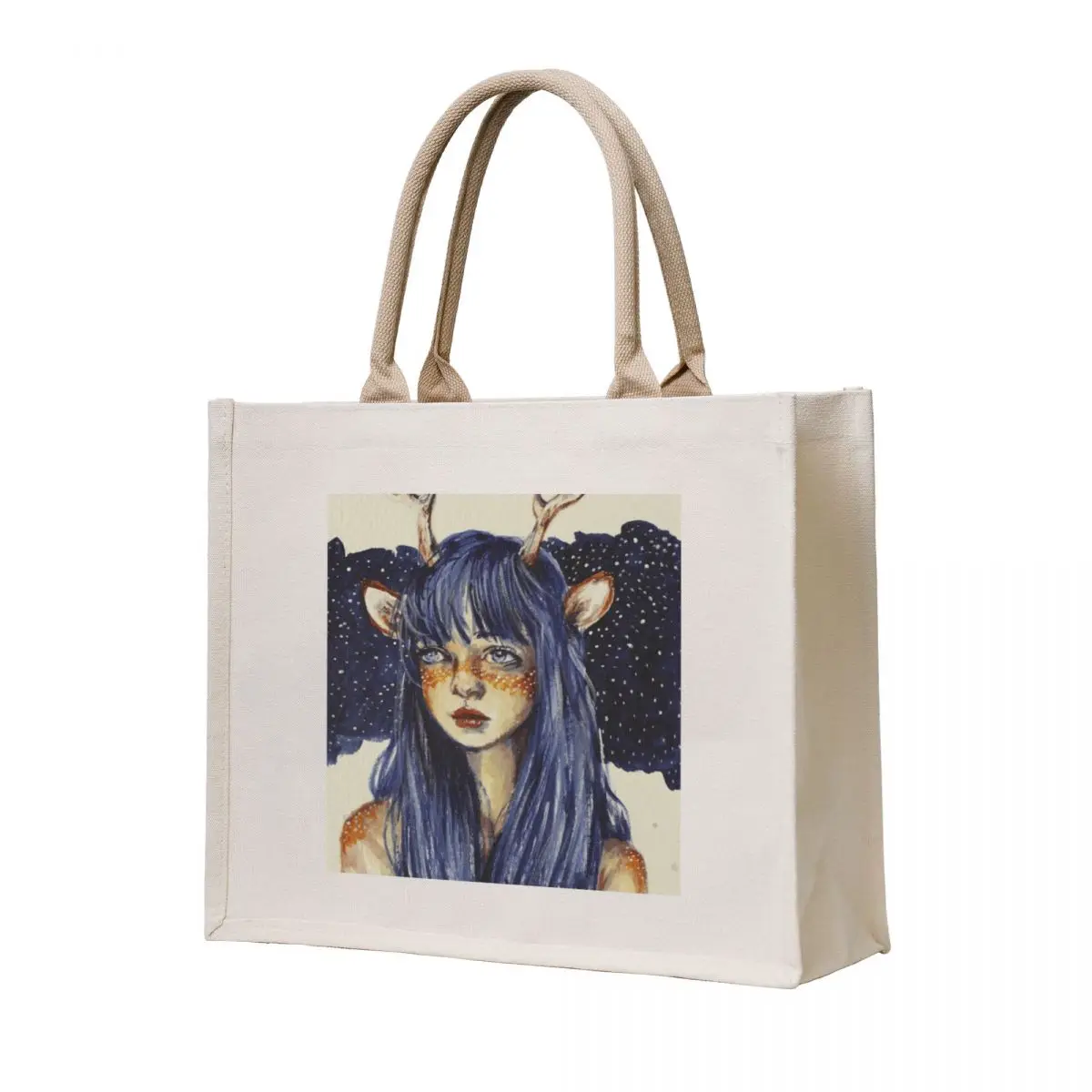

Tiny Reindeer Tote Bag shopping bag logo tote bag canvas tote university