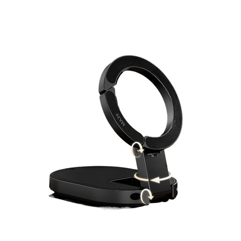 For MA39 Small Suction Cup Magnetic Phone Stand Desktop Mini Portable Travel Multifunctional Photo Tool