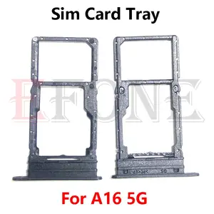 Bilashmart Samsung Galaxy A16 A166B A165F A06 A065F 5G SIM Card Tray Slot Holder Adapter Socket Repair Parts