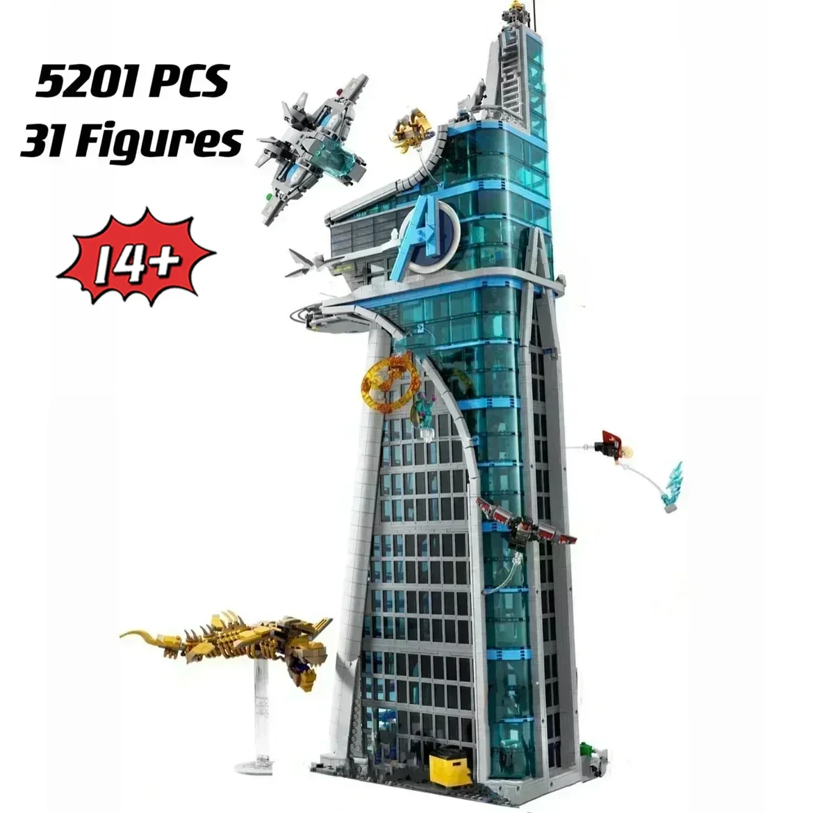 

GSF5201 Вежа фильма Герой сборка строителей строительные блоки детские игрушки для взрослых подарки на день рождения и Рождество