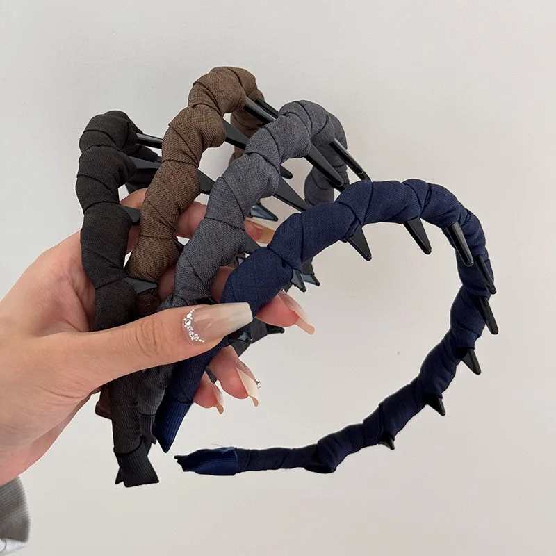 

Scrunchies hair bands for girls women headbands accessories vintage popular leading fashion makeup washing Hoops adults kpop new