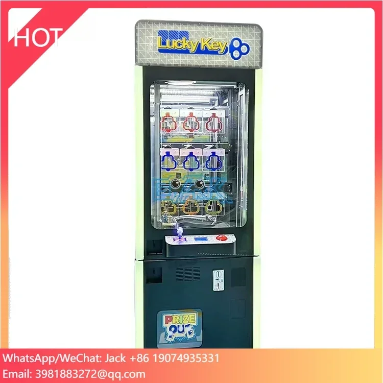 

EPARK Coin Operated Arcade Game Machine 9 Lots Key Master Vending Machine Maquina De Juego Key Master Machine