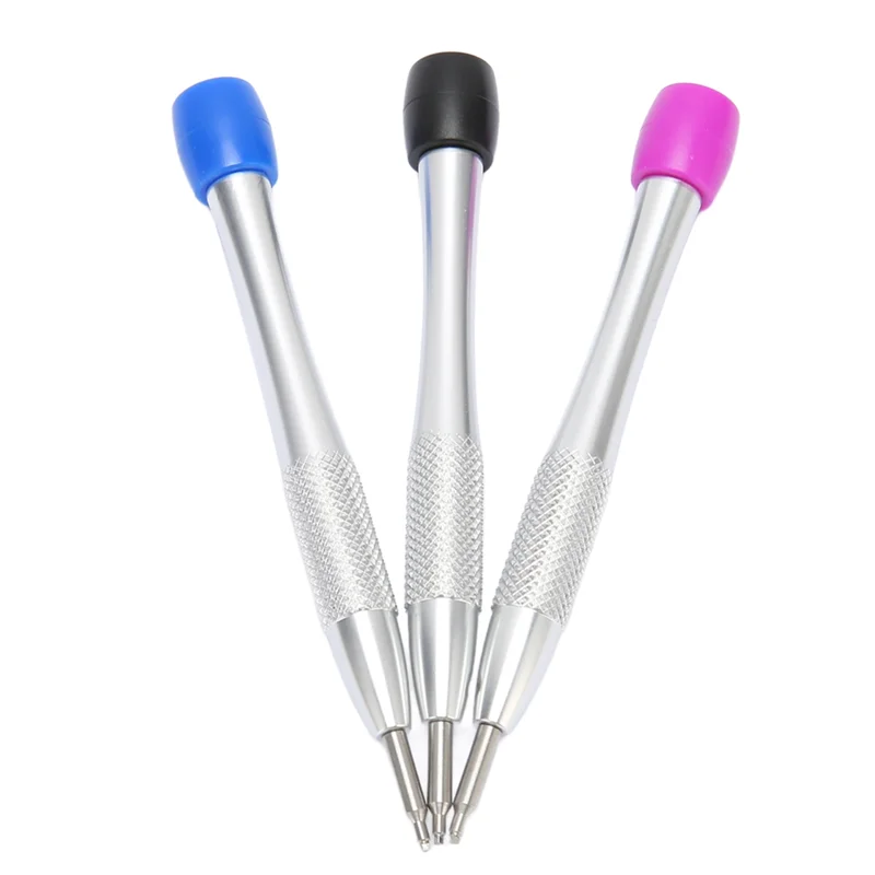 ABRW-3Pcs/Set Kit de chaves de fenda de movimento de relógio Chave de fenda de rotor de peso oscilante triangular para movimento 3235