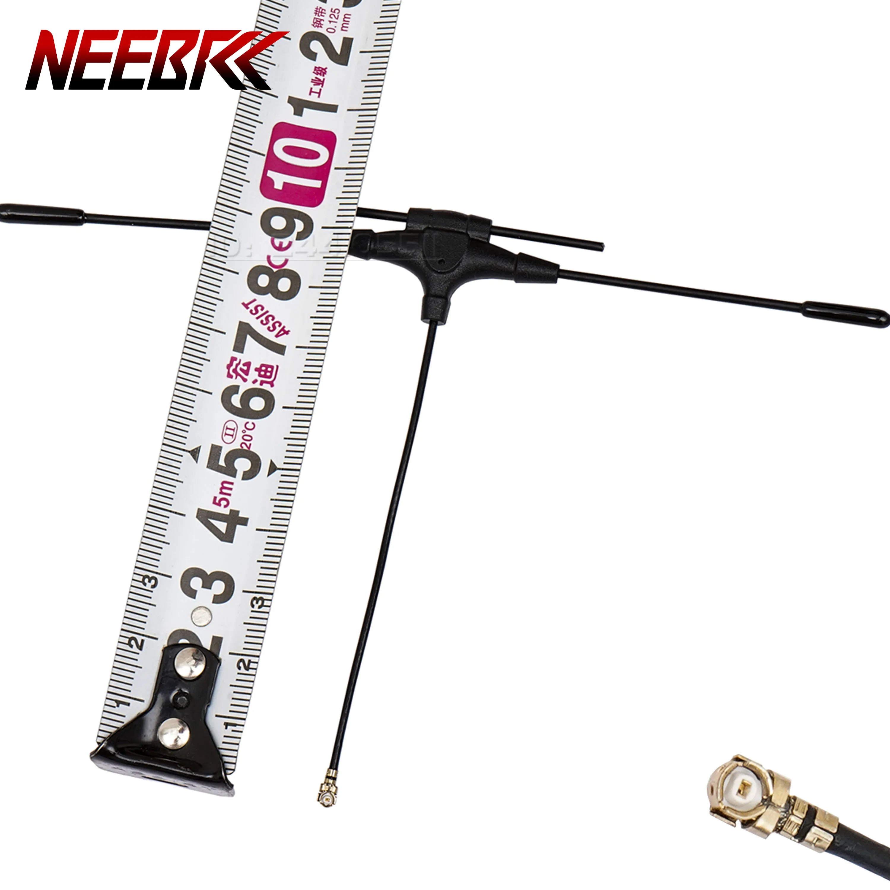 915Mhz/2.4G Dual-Band T-Type Antenna 80mm IPEX Connector for RC FPV Racing Drone Freestyle ELRS ExpressLRS Receiver DIY Toy Part