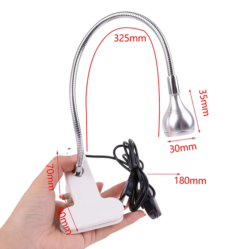 Mini UV LED-bureaulamp Gel-uithardingslicht Nageldroger voor doe-het-zelf Nail Art Medische detector - Ultraviolette lichtlamp voor contant geld