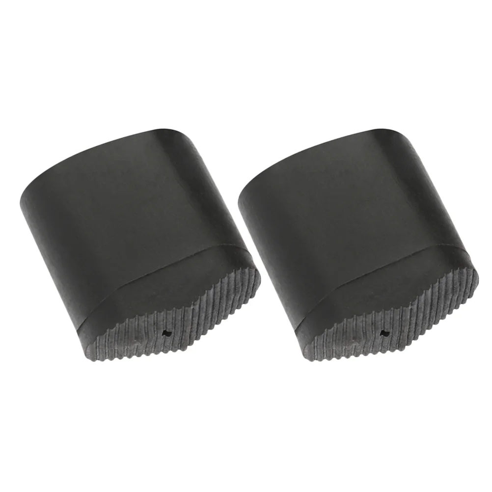 2 Pcs Protective Cover Ladder Mat Rubber Pads End Cap Extension Feet Covers Station Hook Clothes Hanger