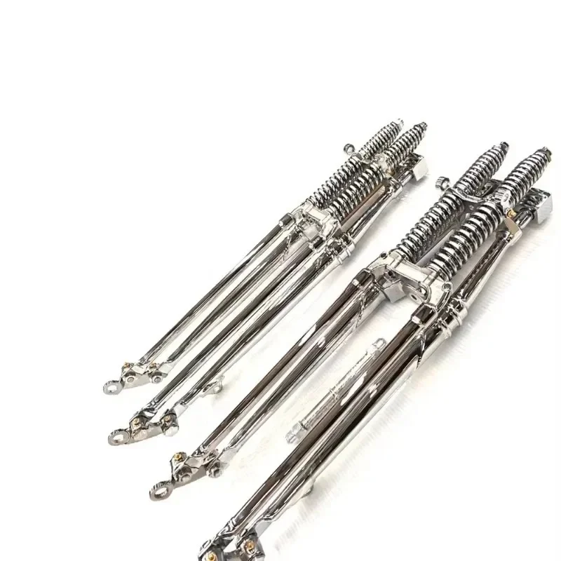 

Premium Accessories for Classic Models-Custom Chrome Narrow Springer Front Fork End for Vintage Motorcycles