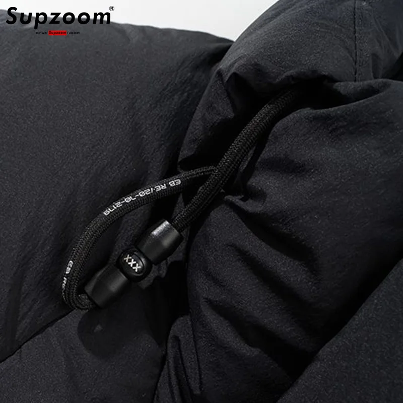 Supzoom 2025 قمة الموضة الجديدة وصول خطابات الوقوف طوق الخريف والشتاء للرجال والنساء الدافئة سميكة أسفل سترة