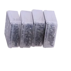 XFKM 100pcs/box SS316L/A1 Prebuilt Coils 3.0mm Resistance 24GA 26GA 28GA 30GA Rebuildable DIY Wicks Tools Accessories