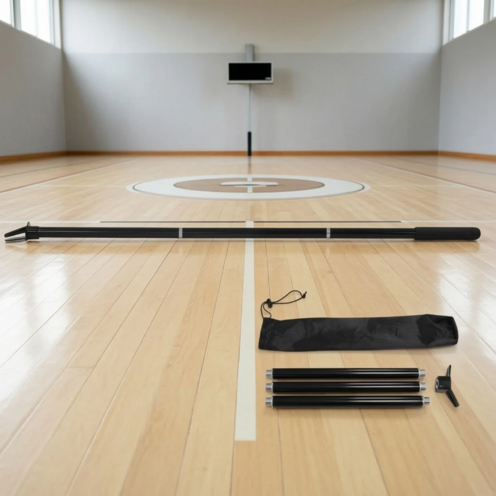 Curling Push Rod Detachable Curling Pusher Sports Gear Portable for Athletes, School Activities