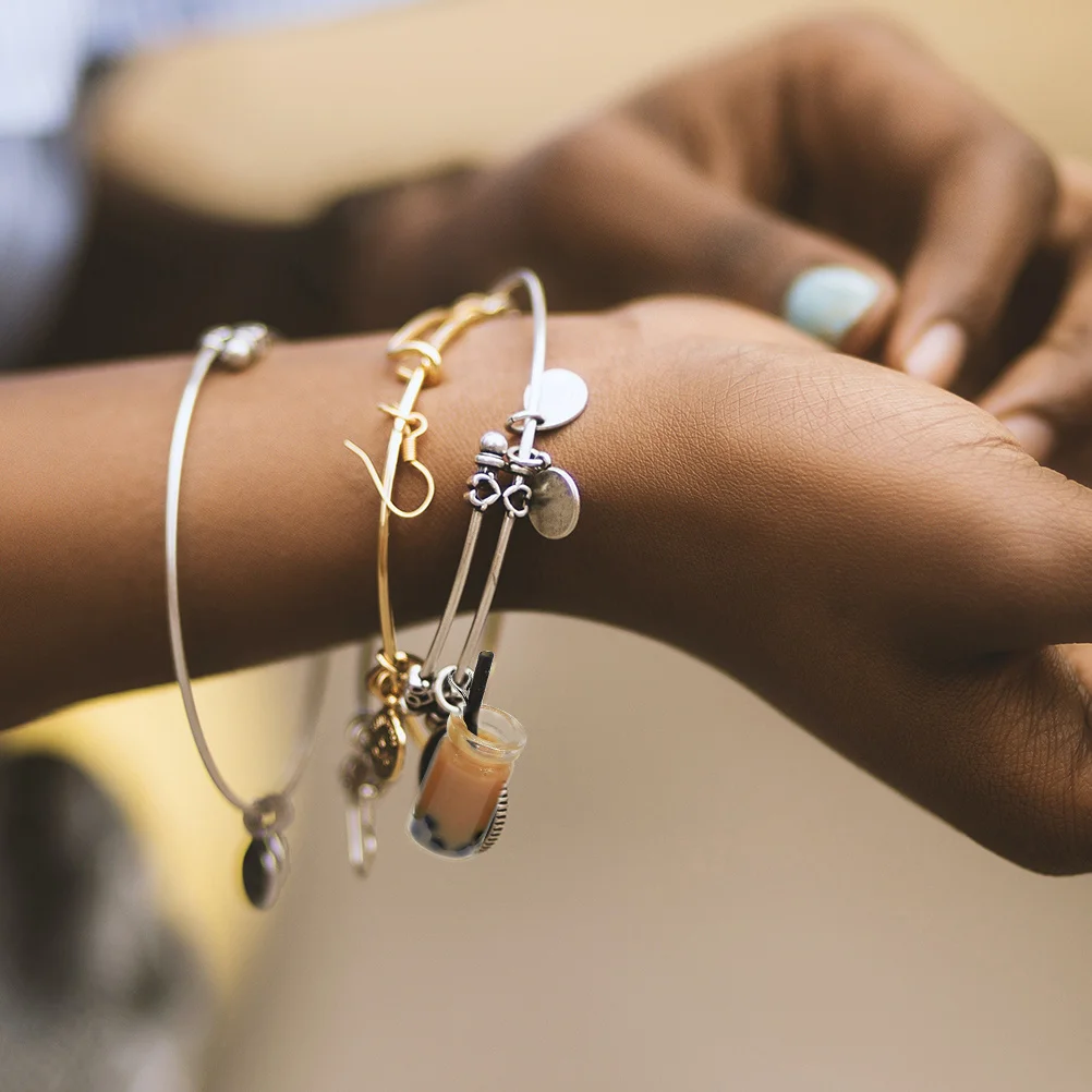 20pcs Simulation 3D Pearl Cup Pendant Resin Jewelry For Keychain Backpack Charm Diy Decor Creative Photo Props Simulated Milk