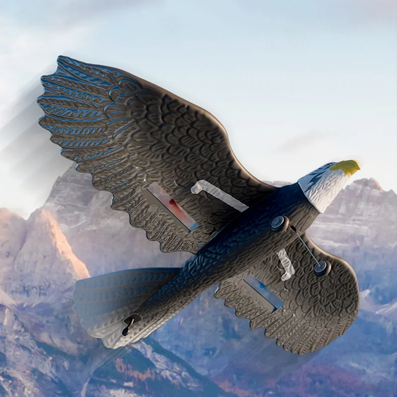 Rc Foam Plane Wingspan Eagle Bionic 2ch 2.4g Radio Remote Control Toy For Remote Control Glider Children'S Birthday Present Toy