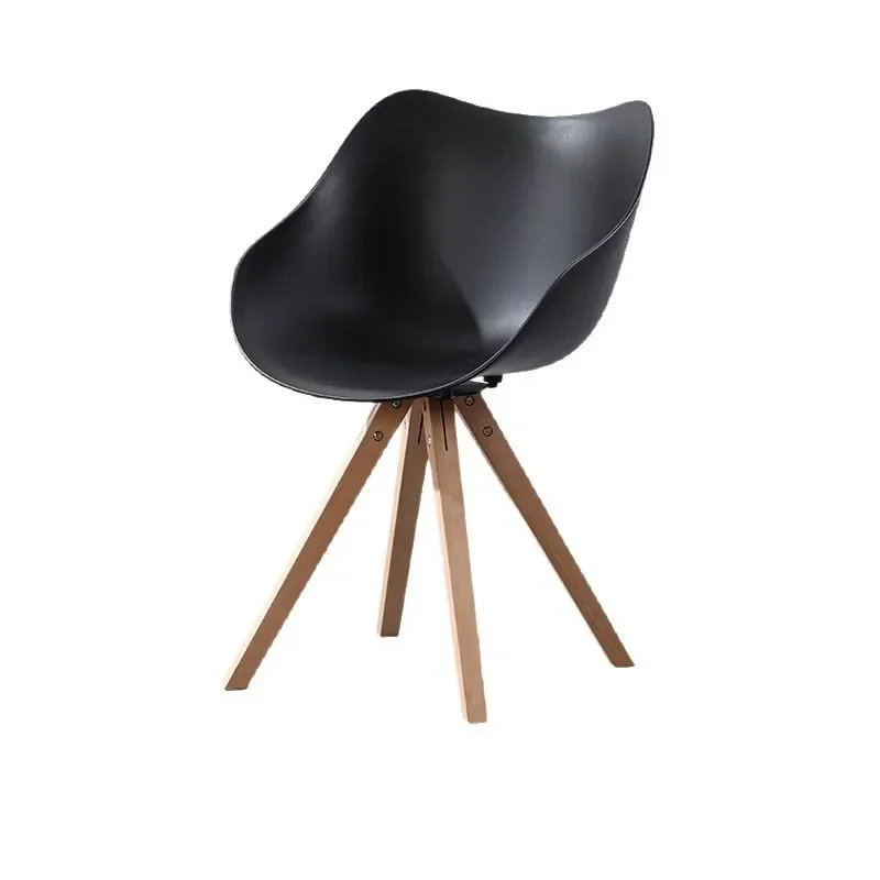 مسند ظهر من الخشب الصلب كرسي طعام المشاهير على الإنترنت