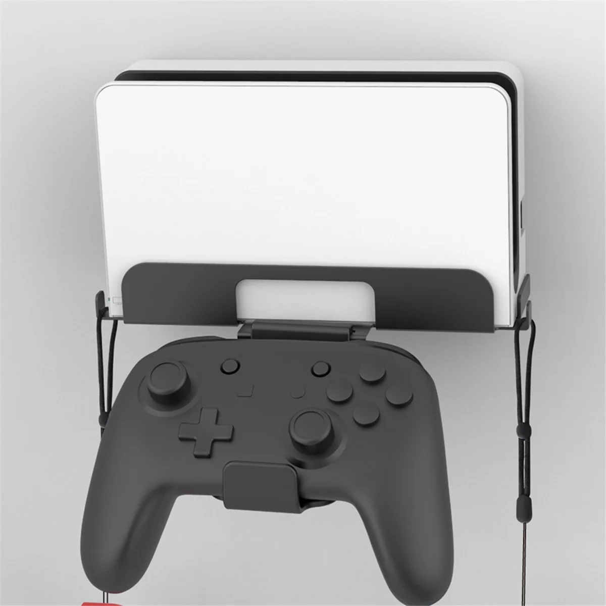 Universal Wall Mount for and Console Wall Mount Storage Rack Console Wall Bracket White