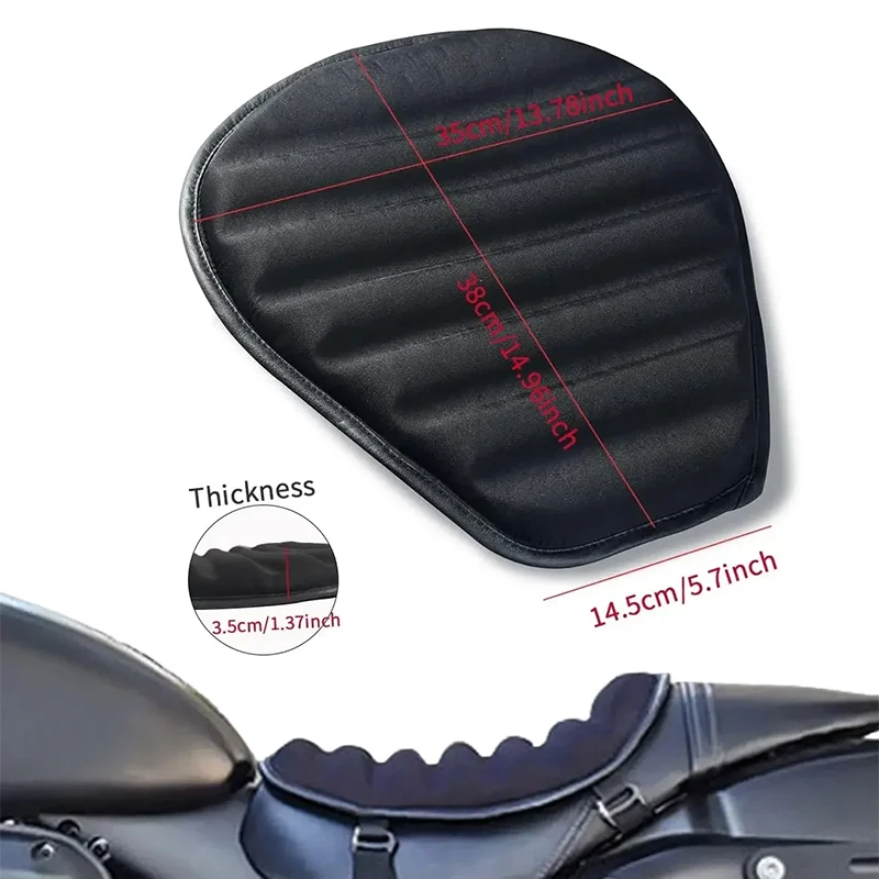 

Мотоциклетная 3D-подушка для сиденья с сотовой структурой, высокоэластичная, дышащая, амортизирующая, аксессуары для мотоциклов