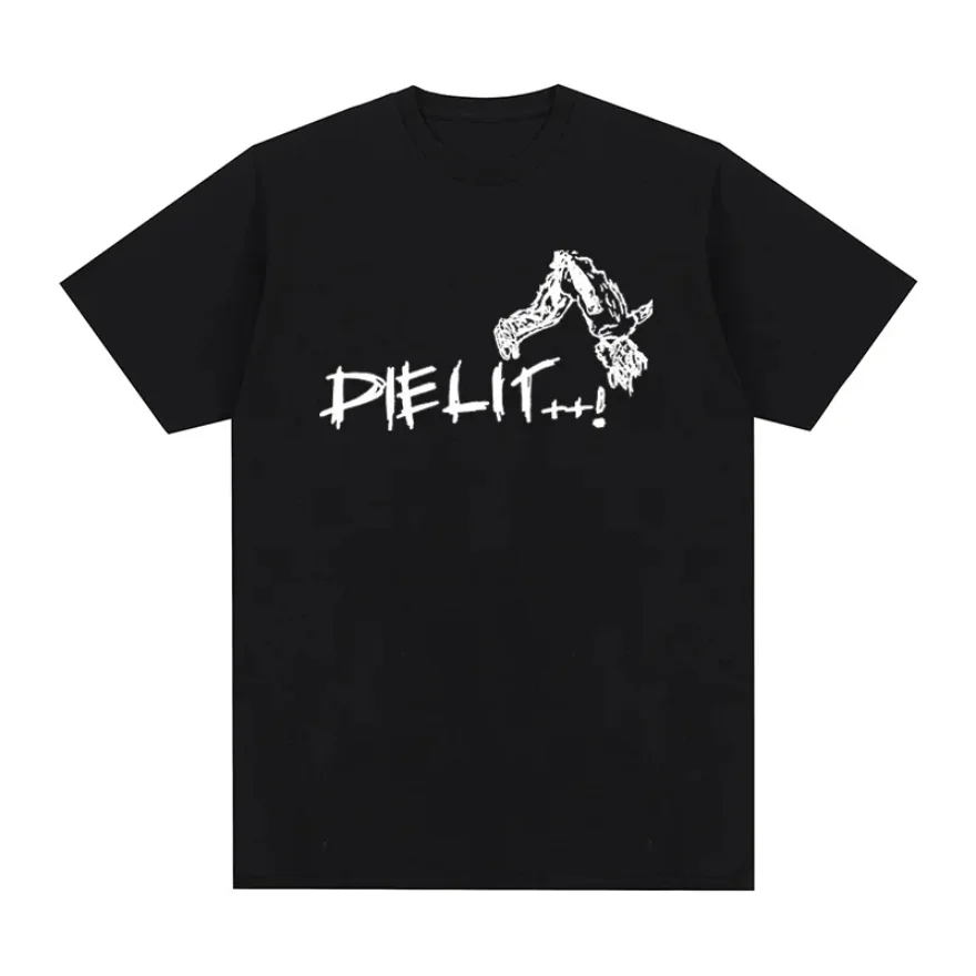 

Cc 100% хлопок Playboi Carti Die Lit 90s рэп хип-хоп Винтажная Футболка Модный Дизайн Повседневная мужская футболка Новинка