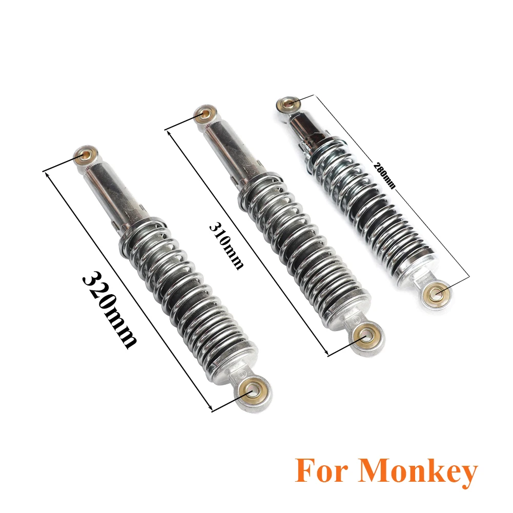 280mm 310mm 320mm Motorcycle Rear Shock Absorber Suspension For Monkey Bike Motorcross Dirt Pit Bike ATV Quad Scooter