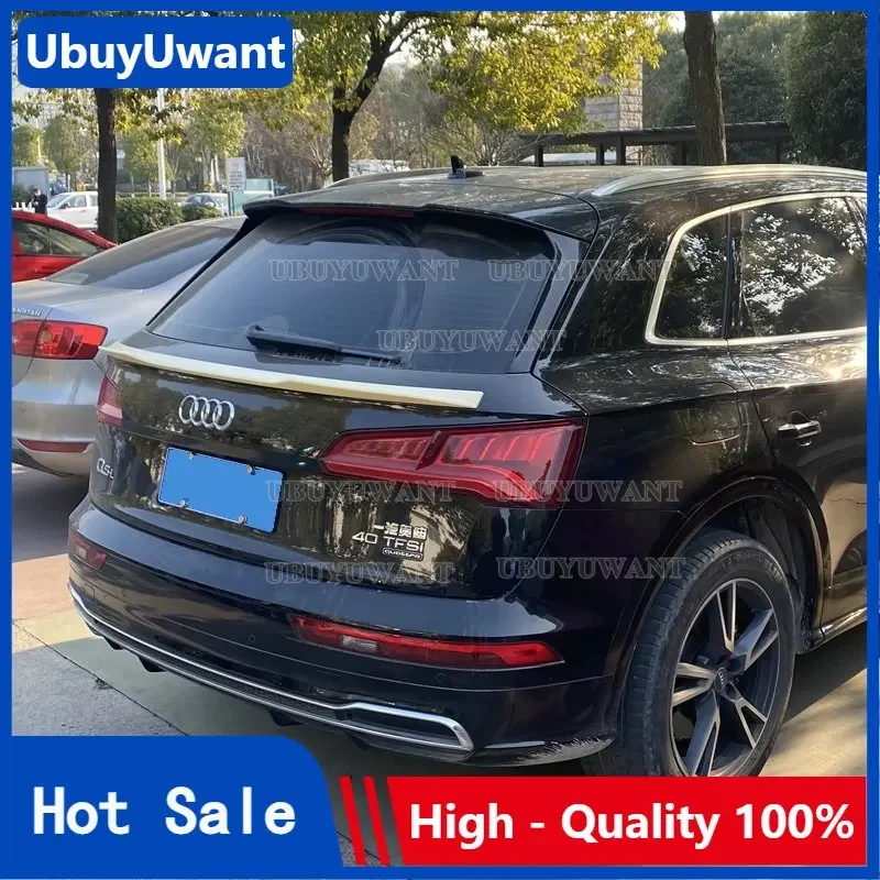 

V-образный спойлер для Audi Q5 Q5L, 2019, 2020, 2021, высококачественный материал ABS, Автомобильный задний средний корпус, комплект