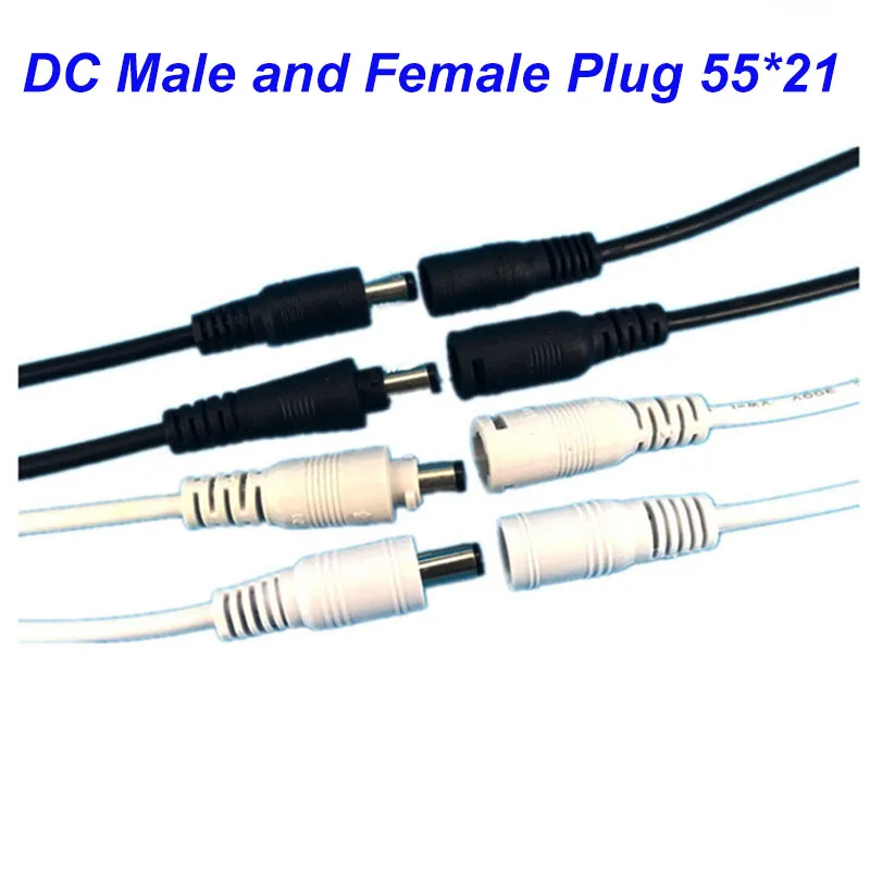 

Snap-on DC Waterproof Connector 55x21mm 12V Plug Socket | IP67 Quick Connect for CCTV/Car Electronics