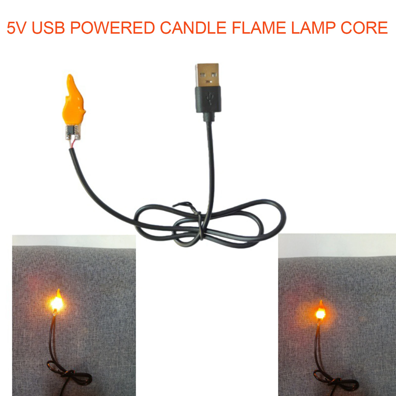 

Винтажные гирлянды-фонарики с эффектом пламени, USB 5В, для Рождества, с имитацией огня, подключаемые, для декора камина и праздничных вечеринок