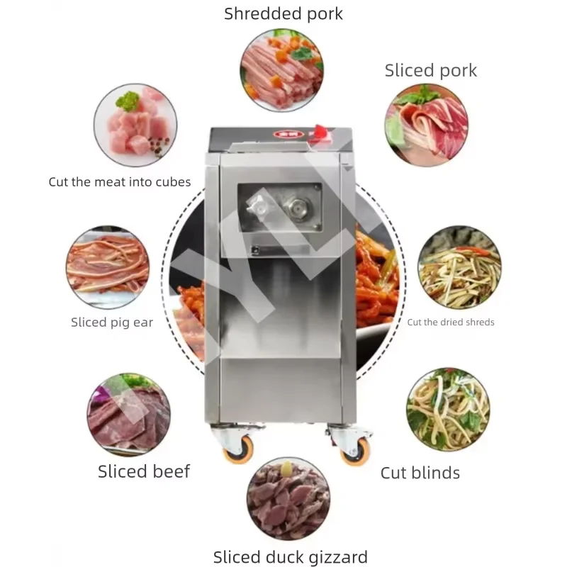 Meat Slicer Food Grade Fresh Meat Cutting Machine for Catering Business