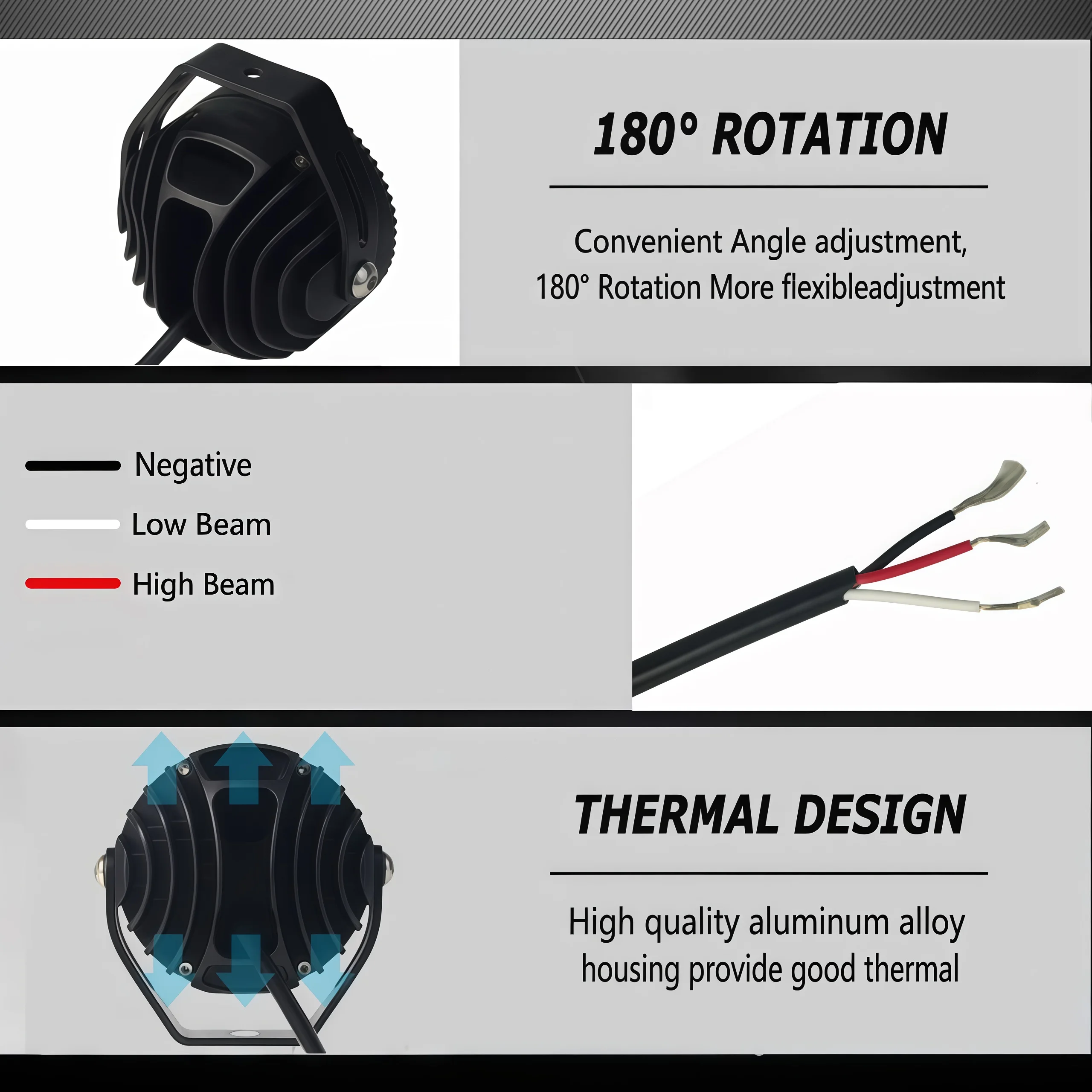 LED ضوء العمل الأضواء أضواء الضباب مصباح قيادة مساعد لسيارات BMW R1200GS R1250GS F800 F850 F900 دراجة نارية SUV ATV UTV شاحنة